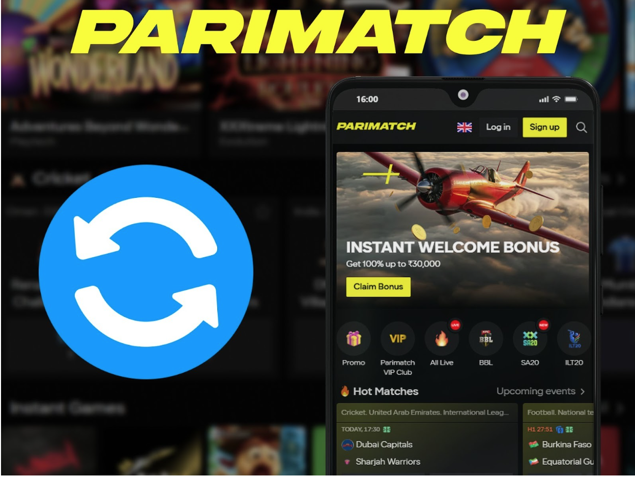 Мобильное приложение Parimatch в повседневном использовании
